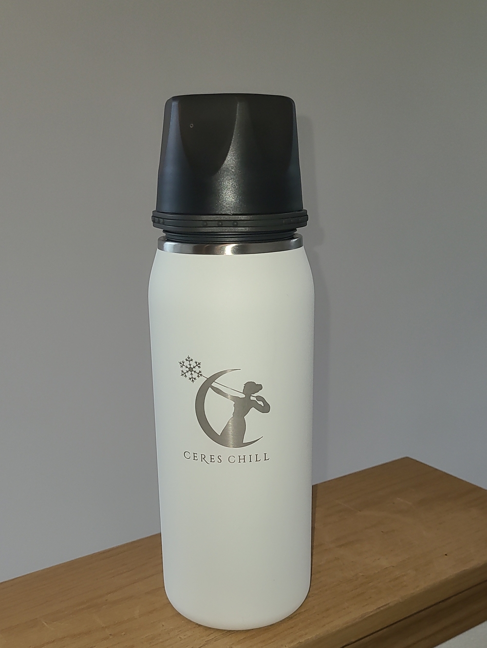 Ceres Chill White Insulated Bottle
